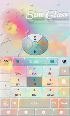 Sun Glass Keyboard android App screenshot 2