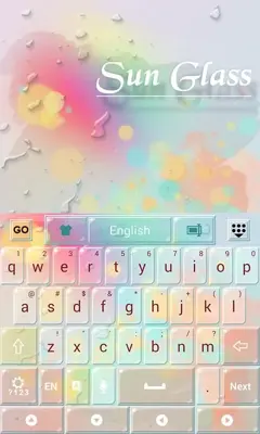 Sun Glass Keyboard android App screenshot 4